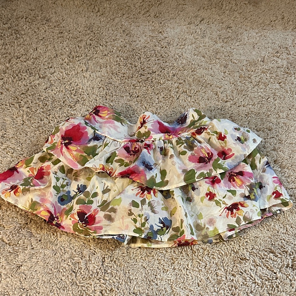 GAP Kids Multicolor Floral Skirt